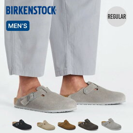 【SALE Max40%OFF】ビルケンシュトック ボストンLEVEスエードレザー[レギュラー] BIRKENSTOCK BOSTON メンズ 靴 サンダル スリッポン レザー フェス おしゃれ キャンプ アウトドア