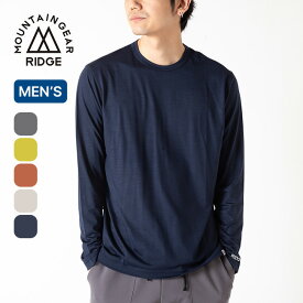 【SALE 20%OFF】リッジマウンテンギア メリノベーシックロングスリーブTee メンズ RIDGE MOUNTAIN GEAR トップス Tシャツ 長袖 アンダーウェア おしゃれ キャンプ アウトドア