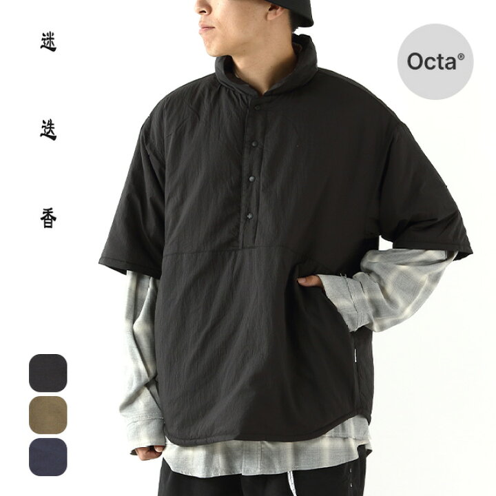 楽天市場】マンネンロウ パデッドシャツ 迷迭香 PADDED SHIRT メンズ 
