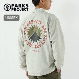 【SALE Max50%OFF】【ラスト1点】パークスプロジェクト Mt.FUJI No.4コーチジャケット PARKS PROJECT Mt.Fuji No.4 Coach Jacket 192510001 メンズ レディース ユニセックス アウター 羽織り おしゃれ キャンプ アウトドア