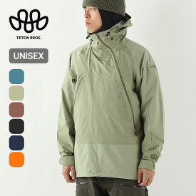 【SALE 30%OFF】【ラスト1点】ティートンブロス ツルギジャケット ユニセックス Teton Bros. Tsurugi Jacket メンズ レディース TB253-10M ハードシェル プルオーバー レインウェア 防水透湿 軽量 雪山 冬山 スキー スノーボード バックカントリー 登山 アウトドア