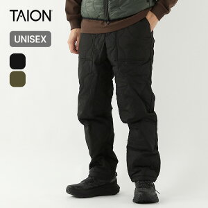 �ySALE Max25%OFF�z�^�C�I�� ���M�����[�~���^���[�_�E���p���c ���j�Z�b�N�X TAION MILITARY DOWN PANTS �����Y �E�B�����Y ���f�B�[�X TAION-131ML-1 �{�g���X ���Y�{�� �����O�p���c �h�� �^�E�����[�X 