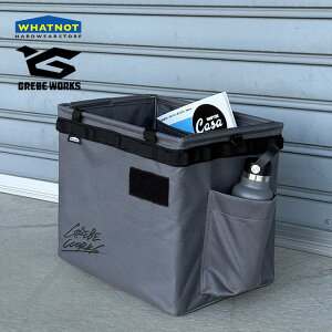 bgmbg×O[u[NX ^b`oPbgGW WHATNOT×GREBE WORKS One Touch Bucket GW OBHD-01-GWGY [{bNX Rei ܂ RpNg Lv AEghA
