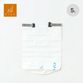 【SALE 30%OFF】キバアウトドアーズ タイベックドライシリンダー5L KIVA OUTDOORS TYVEK DRY CYLINDER TVC005 収納 スタッフサック ギアバッグ 旅行 トラベル キャンプ アウトドア