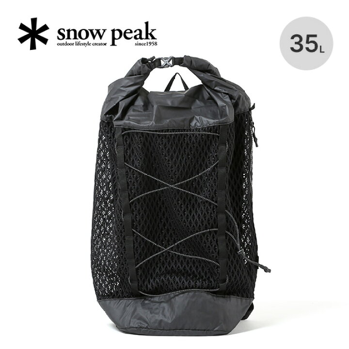 楽天市場】スノーピーク ダブルフェイスメッシュバックパック snow 