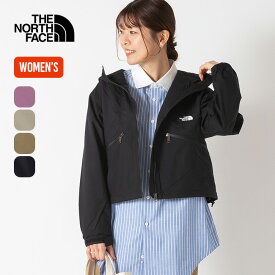 ザ・ノース・フェイス ノースフェイス ショートコンパクトジャケット【ウィメンズ】 THE NORTH FACE Short Compact Jacket レディース NPW22630 アウター マウンテンパーカー ウィンドブレーカー ナイロン 短丈 撥水 軽量 UVカット ロゴ キャンプ アウトドア