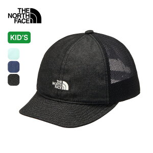 �U�E�m�[�X�E�t�F�C�X �m�[�X�t�F�C�X �f�j�����b�V���L���b�v�y�L�b�Y�z THE NORTH FACE Kids' Denim Mesh Cap NNJ02615 �q�� �W���j�A �j�̎q ���̎q �X�q �V���v�� �����|�C���g �h�J���S ���O���΍� 