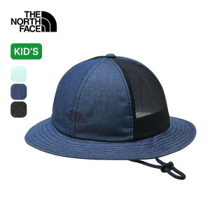 �U�E�m�[�X�E�t�F�C�X �m�[�X�t�F�C�X �f�j�����b�V���n�b�g�y�L�b�Y�z THE NORTH FACE Kids' Denim Mesh Hat NNJ02616 �q�� �W���j�A ���� �O�V�� �X�q ���O���΍� �����g���x�� ���s �R�� ������� �L