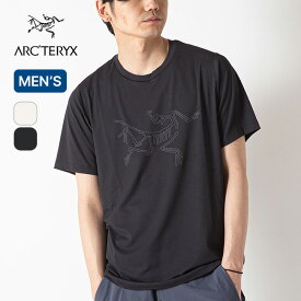 アークテリクス コーマックロゴSS メンズ ARC'TERYX Cormac Logo SS M Tシャツ 半袖 ショートスリーブ トップス 吸湿 軽量 おしゃれ キャンプ アウトドア