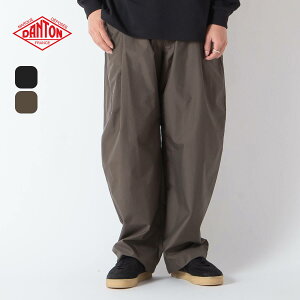�y���K�戵�X�z �_���g�� �^�b�N�p���c �X�^�i�[�i�C���� DANTON TUCK PANTS STUNNER NYLON �����Y #DT-E0275 SNY �{�g���X �����O�p���c ���Y�{�� �L�����v �A�E�g�h�A