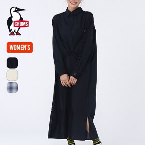 �`�����X ���C�g�E�F�C�g�����O�V���c�����s�[�X�y�E�B�����Y�z CHUMS Light Weight Long Shirt One-Piece ���f�B�[�X CH18-1379 �����s �}�L�V�� ���s �g���x�� ������� �J�W���A�� ������� �L�����v �A