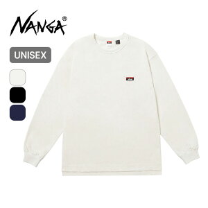 �ySALE Max30%OFF�z�i���K �G�R�n�C�u���b�h�{�b�N�X���S�G���u���C�_���[L/S TEE NANGA ECO HYBRID BOX LOGO EMBROIDERY L/S TEE ���j�Z�b�N�X �����Y ���f�B�[�X NW2411-1G803 �g�b�v�X �J�b�g�\�[ �v���I�[�o�[ T