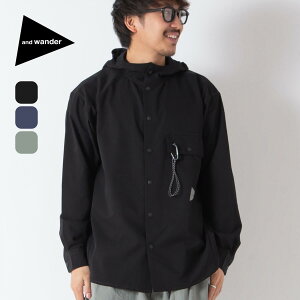 �A���h�����_�[ �h���C�u���[�U�u���t�[�f�B and wander dry breathable hoodie �����Y ���f�B�[�X ���j�Z�b�N�X 5746143023 �V���c �t�[�h�t�� ���� �ʋC ������� �o�R �L�����v �A�E�g�h�A