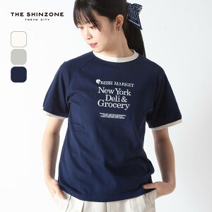 �y���X�g1�_�z�U �V���]�[�� �t���b�V���}�[�P�b�g�����K�[TEE THE SHINZONE FRESH MARKET RINGER TEE ���f�B�[�X �E�B�����Y 26SMSCU12 �g�b�v�X ���� T�V���c ������� �L�����v �A�E�g�h�A