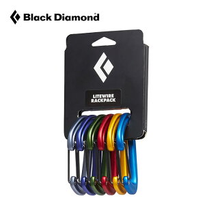 �u���b�N�_�C�������h ���C�g���C���[ ���b�N�p�b�N Black Diamond Lite Wire Lack Pack BD10404001 �J���r�i �N���C�~���O ���S���� �L�����v �A�E�g�h�A