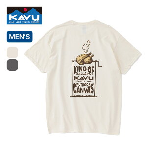 �ySALE Max30%OFF�z�y���X�g1�_�z�J�u�[ BBQ Tee KAVU �����Y 19822481 T�V���c �g�b�v�X ���� �V���[�g�X���[�u �C���X�g ������� �L�����v �A�E�g�h�A