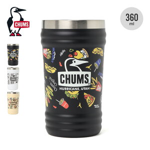 �`�����X �L�����p�[�E�F�[�u�^���u���[�p�^�[�� CHUMS Camper Wave Tumbler Pattern CH62-2272 �J�b�v �R�b�v �h�����N�z���_�[�Ή� 360ml �M�t�g �v���[���g ������� �L�����v �A�E�g�h�A