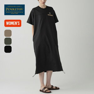 �y���h���g�� �V���[�g�X���[�u�h���X PENDLETON Short Sleeve Dress �E�B�����Y ���f�B�[�X 6275-4110 �����s�[�X �X�J�[�g �t�F�X ������� �L�����v �A�E�g�h�A