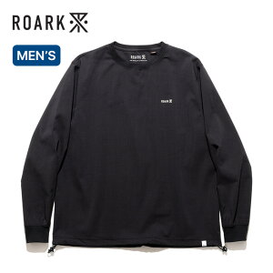 �ySALE Max30%OFF�z���A�[�N �f���^�N�C�b�N�h���CL/S�N���[ �����Y ROARK DELTA QD L/S CREW RTJPD1200 T�V���c ���� �����O�X���[�u ����T �J�b�g�\�[ �g�b�v�X �ʋC�� �ڐG�⊴ �z�� ���� �R�ۖh�L ������