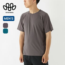 【SALE Max20%OFF】ティートンブロス PPP S/S メンズ Teton Bros. TB261-32 トップス Tシャツ ティシャツ 半袖 ランニング ジョギング トレーニング ストレッチ ジム 撥水 速乾 吸汗 キャンプ アウトドア