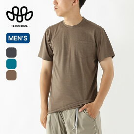 ティートンブロス ベイパーポケットTee メンズ Teton Bros. Vapor Pocket Tee TB261-29 トップス Tシャツ ティシャツ 半袖 ランニング ジョギング トレーニング ストレッチ ジム 速乾 吸汗 UVカット タウンユース 普段使い キャンプ アウトドア