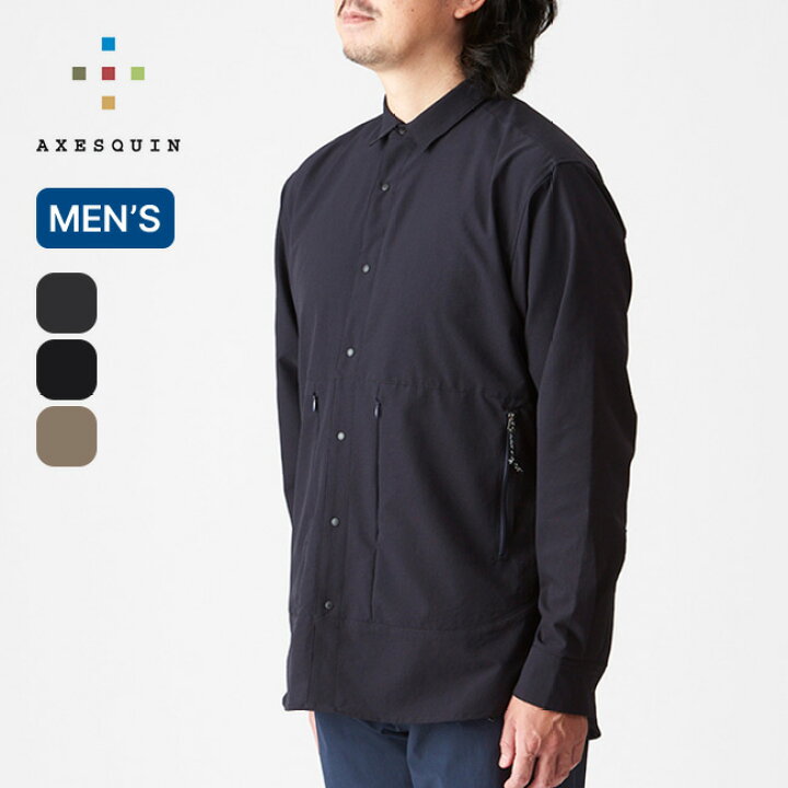 楽天市場】アクシーズクイン L/Sベンチレーションシャツ AXESQUIN L/S 