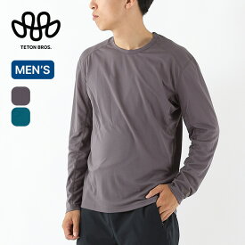 【SALE Max30%OFF】ティートンブロス PPP L/S メンズ Teton Bros. TB261-31 トップス Tシャツ ティシャツ 長袖 ロンT ランニング ジョギング トレーニング ストレッチ ジム 撥水 速乾 キャンプ アウトドア