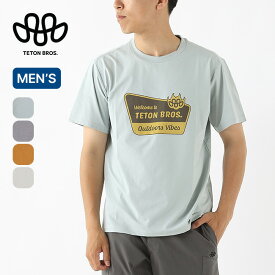 【SALE Max20%OFF】ティートンブロス TBトレイルサインTee メンズ Teton Bros. TB Trail Sign Tee TB261-82 トップス Tシャツ ティシャツ 半袖 旅行 トラベル ストレッチ UVカット 紫外線対策 抗菌 防臭 カジュアル おしゃれ キャンプ アウトドア