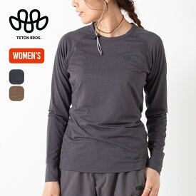 【SALE Max30%OFF】ティートンブロス ベイパー L/S【ウィメンズ】 Teton Bros. Vapor L/S レディース TB261-27 Tシャツ ティシャツ 長袖 ロンT ランニング ジョギング トレーニング ストレッチ ジム 速乾 吸汗 UVカット 紫外線対策 タウンユース キャンプ アウトドア