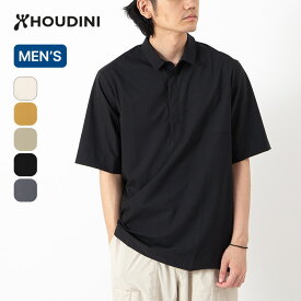 【SALE Max30%OFF】フーディニ コスモシャツ メンズ HOUDINI Cosmo Shirt 238724 プルオーバー 半袖 ショートスリーブ 紫外線対策 トップス タウンユース トレッキング 旅行 トラベル おしゃれ キャンプ アウトドア