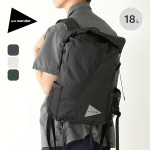 �A���h�����_�[ �G�R�p�b�N18L�o�b�N�p�b�N and wander ECOPAK 18L backpack 5745975115 �����b�N �� �����b�N�T�b�N �ʊw �ʋ� �o�R �g���x�� ���s ������� �L�����v �A�E�g�h�A