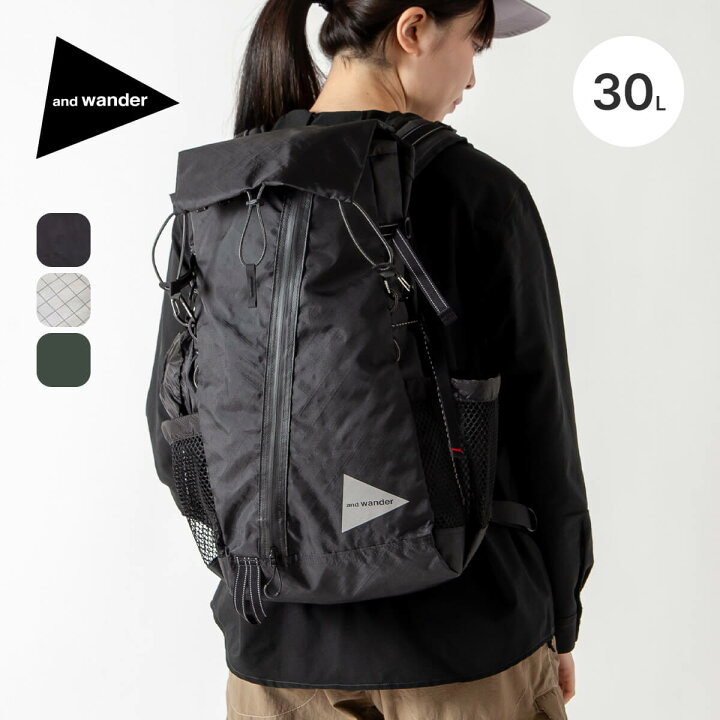 楽天市場】アンドワンダー エコパック30Lバックパック and wander 