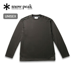 �ySALE Max30%OFF�z�y���X�g1�_�z�X�m�[�s�[�N �C���Z�N�g�V�[���h���b�V��L/S T�V���c snow peak Insect Shield Mesh L/S T-Shirt �����Y ���f�B�[�X ���j�Z�b�N�X CS-26SU018 �e�B�V���c ����T ���� �����O�X��