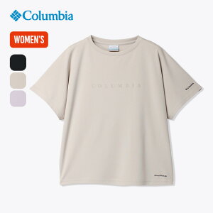�R�����r�A �}�O�m���A�r�X�^�V���[�g�X���[�uT�V���c�y�E�B�����Y�z Columbia Magnoria Vista S/S Tee ���f�B�[�X PL6073 �g�b�v�X �e�B�V���c ���� �^�E�����[�X ���s �g���x�� �V���v�� ������� �L