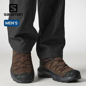 �T������ X�E���g��360LTR GTX �����Y SALOMON X ULTRA 360 LEATHER GORE-TEX �C �X�j�[�J�[ �n�C�L���O ������� �L�����v �A�E�g�h�A