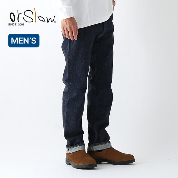 楽天市場】オアスロウ IVYフィットセルビッジデニム107 orslow IVY FIT 