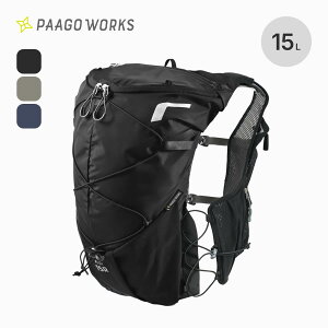 PAAGO WORKS パーゴワークス バックパック 20L グレー RUSH 20 背面長40cm以下 トレラン用 トレファクONLINE