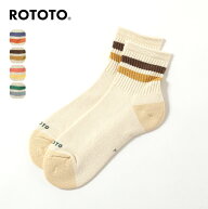 ロトト レトロアスレチックアンクルソックス ROTOTO RETRO ATHLETIC ANKLE SOCKSR ユニセックス メンズ …