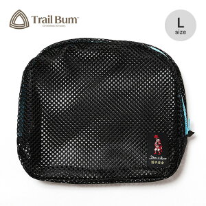 �g���C���o�� ���b�V���W�b�v�|�[�`L TRAIL BUM MESH ZIP POUCH L 26SSTB080072 ���[ ���� �o�b�O �ʋC ������� �L�����v �A�E�g�h�A