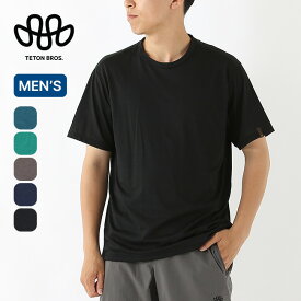 【SALE 10%OFF】ティートンブロス アクシオライトTee メンズ Teton Bros. Axio Lite Tee TB261-42M トップス Tシャツ ティシャツ 半袖 登山 ランニング ストレッチ 抗菌 消臭 デイリー 普段使い シンプル カジュアル キャンプ アウトドア