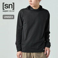 【SALE Max30%OFF】スーパーナチュラル JP135メッシュアクティブフーディー2 ユニセックス super.natural…
