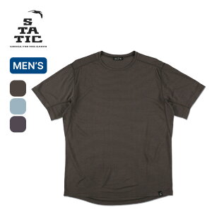 �X�^�e�B�b�N �I�[���G���x�[�V����S/S�V���c �����Y STATIC ALL ELEVATION S/S SHIRTS 35213 �g�b�v�X T�V���c ���� �x�[�X���C���[ �n�C�L���O �o�R ������� �L�����v �A�E�g�h�A