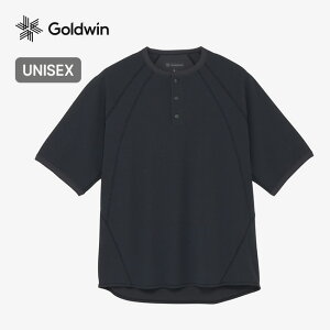 �S�[���h�E�B�� ���b�V��WF�A�N�`�m�C�h�w�����[�l�b�NT�V���c ���j�Z�b�N�X GOLDWIN Mesh Waffle Actinoid Henley Neck T-Shirt �����Y ���f�B�[�X �E�B�����Y GL66143 �g�b�v�X �e�B�V���c ���� �V���[�g�X