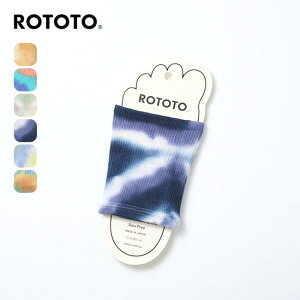 ���g�g ���g�g�t�b�g�o���h�^�C�_�C ROTOTO FOOT BAND �hTIE DYE�h ���j�Z�b�N�X �����Y ���f�B�[�X R1314-SS26 �C�� ���� ���{�� �T���_�� ������� �L�����v �A�E�g�h�A