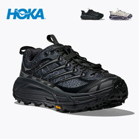 ホカ マファテスリー2ワードマーク ユニセックス HOKA MAFATE THREE2 WORDMARK メンズ レディース 1175490 靴 スニーカー シューズ ランニング カジュアル 厚底 クッション ホカオネオネ HOKA ONE ONE 黒 おしゃれ キャンプ アウトドア