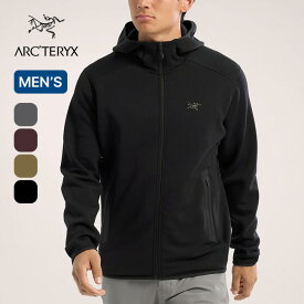 アークテリクス カイヤナイトフーディー メンズ ARC'TERYX Kyanite Hoody M フリース ジャケット アウター ミッドレイヤー ポーラテック 起毛 保温 伸縮 ストレッチ レイヤリング 羽織り リサイクル素材 保温 登山 arcteryx おしゃれ キャンプ アウトドア