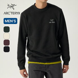 アークテリクス エンブレムフリースクルー メンズ ARC'TERYX Emblem Fleece Crew M 長袖 ロングスリーブ トップス トレーナー スウェット プルオーバー オーガニックコットン 保温 快適 arcteryx おしゃれ キャンプ アウトドア