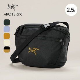 【正規取扱店】アークテリクス マンティス2ウエストパック ARC'TERYX Mantis 2 Waist Pack 旧マカ2（MAKA2）ショルダーバック サコッシュ ボディバッグ 斜めがけ 黒 バードロゴ スマホ収納 キークリップ 撥水 登山 トラベル 旅行 フェス arcteryx おしゃれ アウトドア