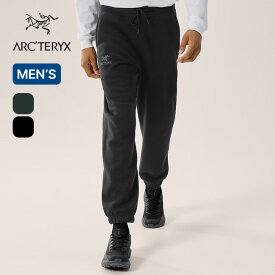 アークテリクス エンブレムフリースジョガー メンズ ARC'TERYX Emblem Fleece Jogger M 長ズボン ボトムス スウェット フリース 通気 保温 ストレッチ 伸縮 オーガニックコットン リラックス リカバリーウェア クライミングarcteryx おしゃれ キャンプ アウトドア