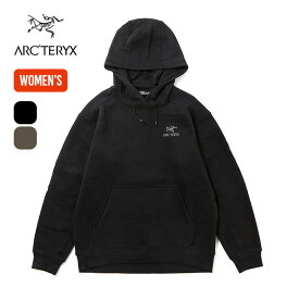 アークテリクス エンブレムフリースフーディ【ウィメンズ】 ARC'TERYX Emblem Fleece Hoody W レディース 長袖 ロングスリーブ トップス トレーナー プルオーバー フード スウェット 保温 起毛 リラックス タウンユース arcteryx おしゃれ キャンプ アウトドア